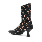 Marine Serre 60mm moon-printed jersey boots Boots