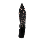 Marine Serre 60mm moon-printed jersey boots Boots