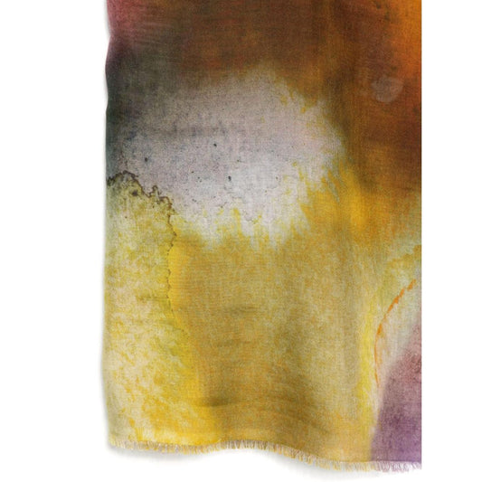 Faliero Sarti Flowers printed scarf 202193440-P25
