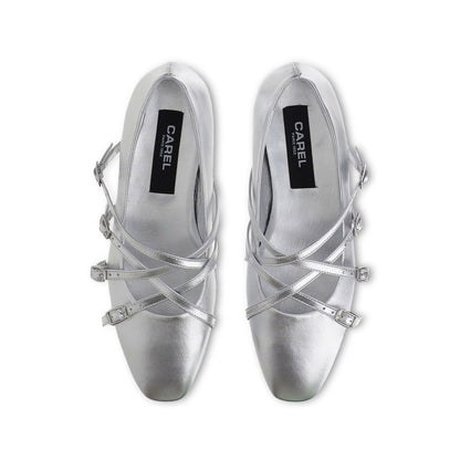 CAREL PARIS Flat shoes Silver