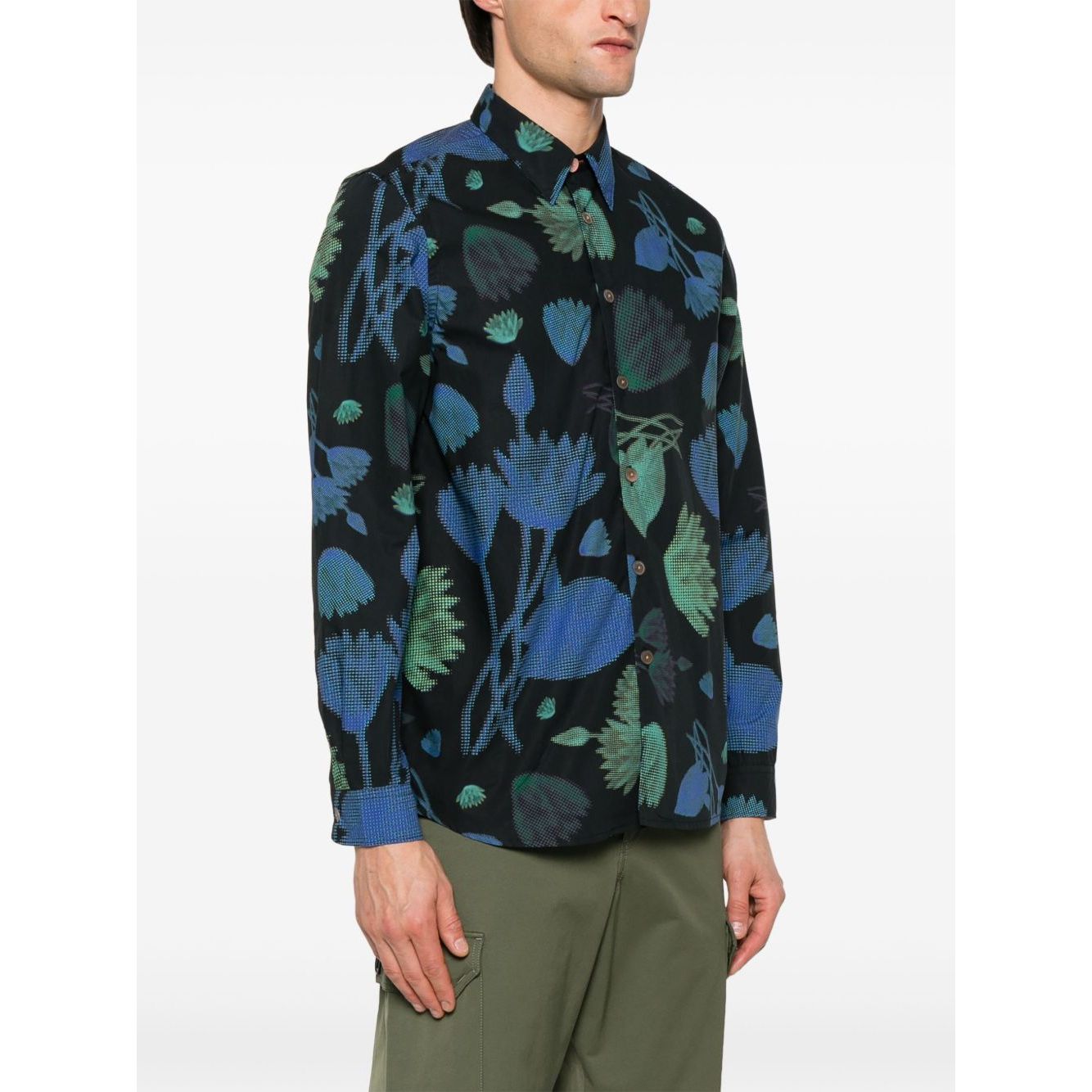 PS By Paul Smith Shirts Blue Shirts