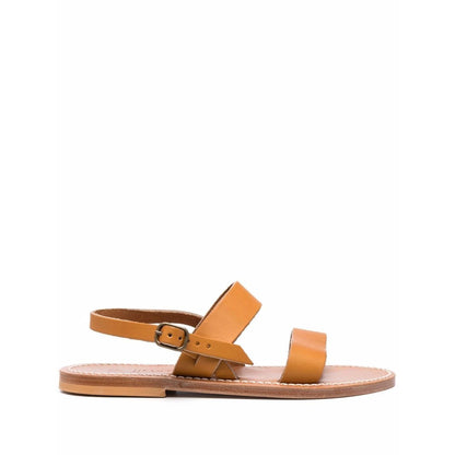 K Jacques St Tropez Sandals Leather Brown