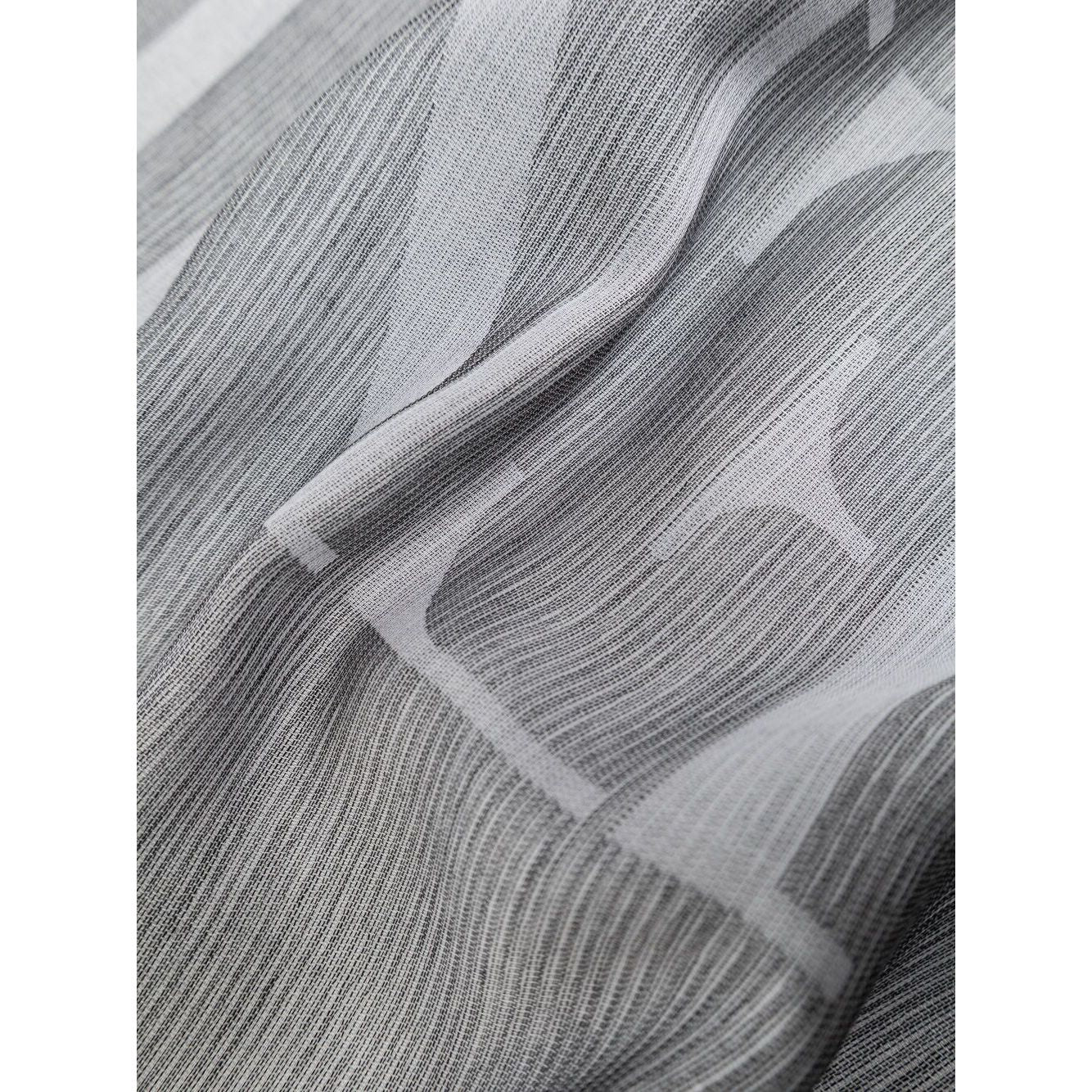 Emporio Armani Logo cotton blend scarf