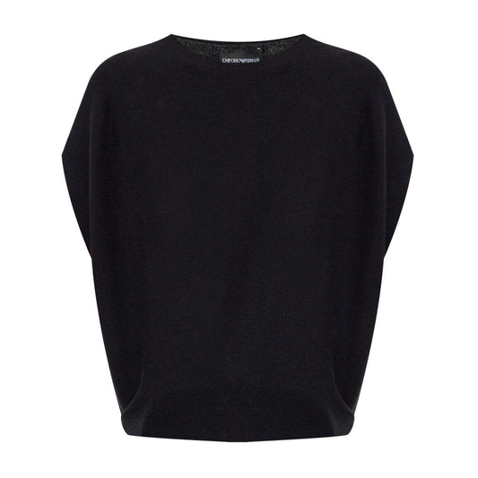 Emporio Armani seamless knitted top