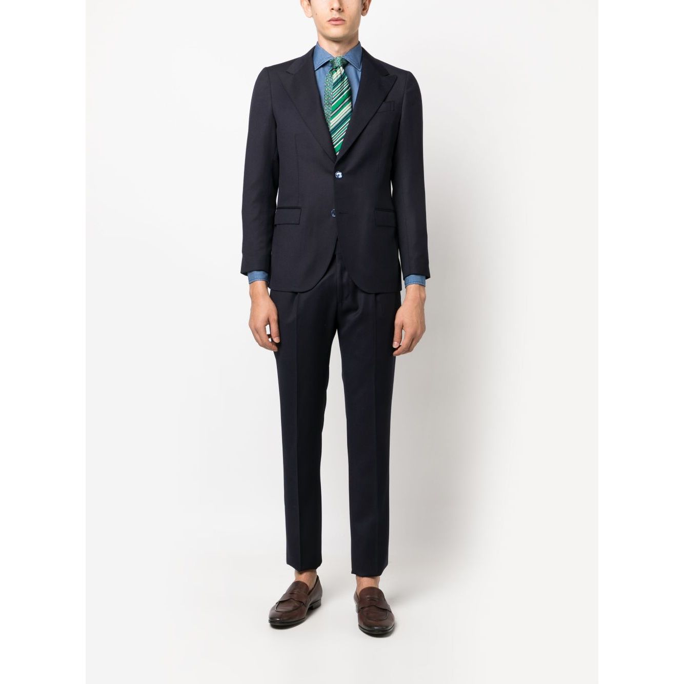 FINAMORE 1925 NAPOLI Shirts Clear Blue