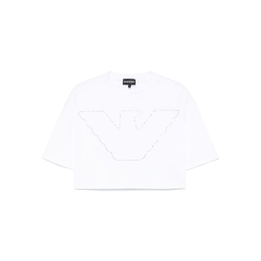 Emporio Armani crewneck crop top
