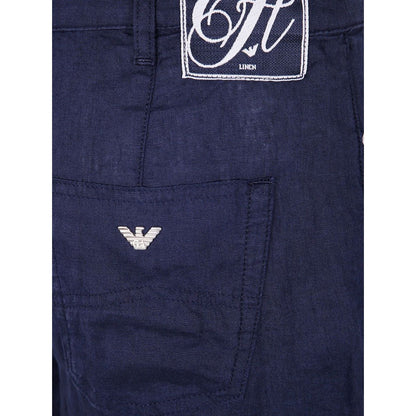 Emporio Armani Trousers Blue