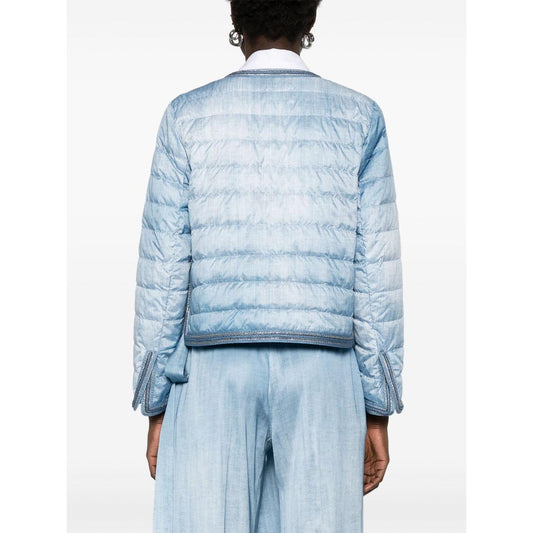 Ermanno Scervino Coats Clear Blue