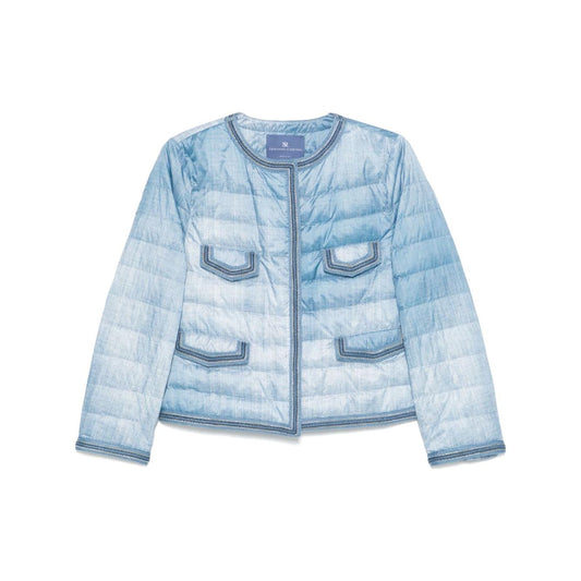 Ermanno Scervino Coats Clear Blue