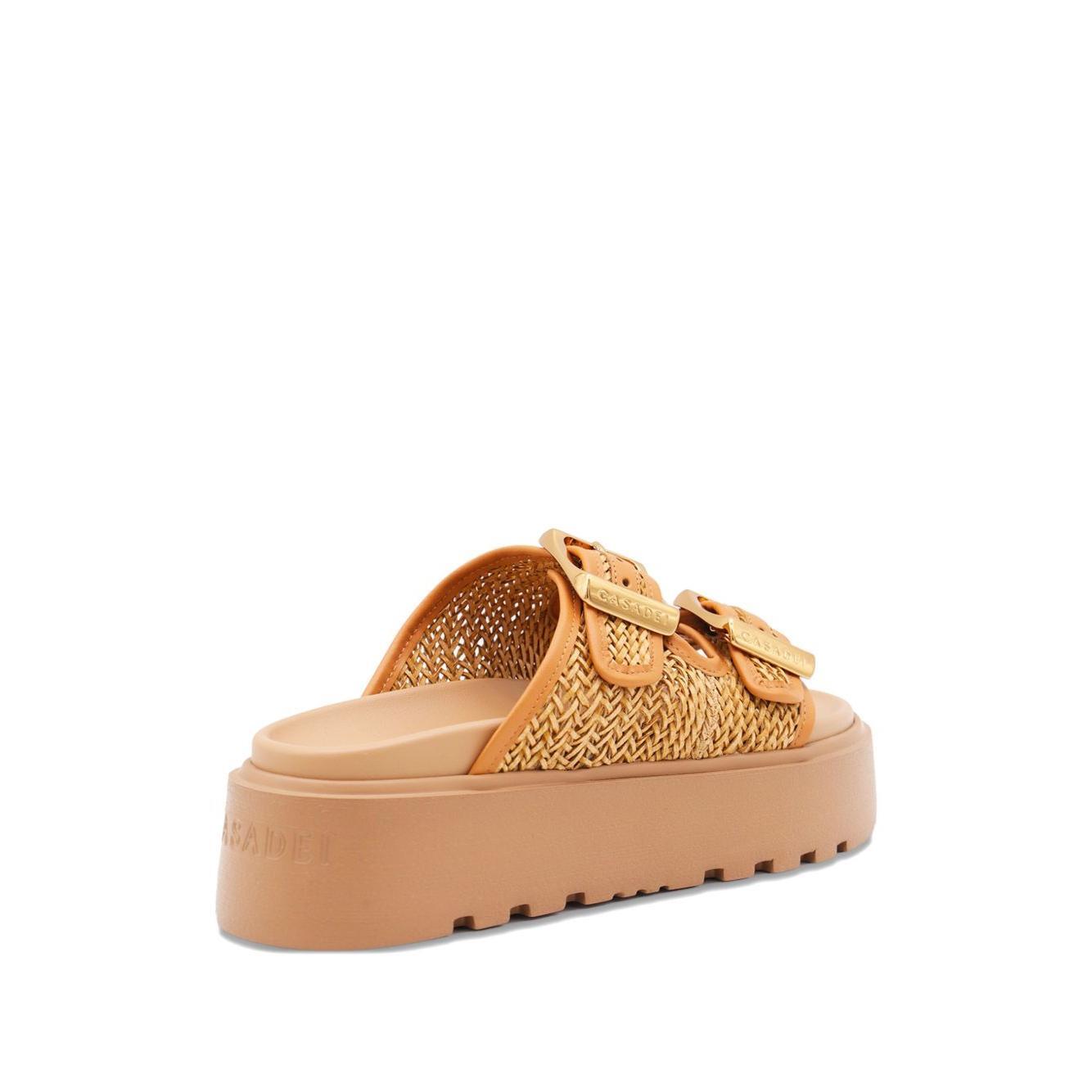 Casadei Sandals Leather Brown 2M482J0401C27982804-P25