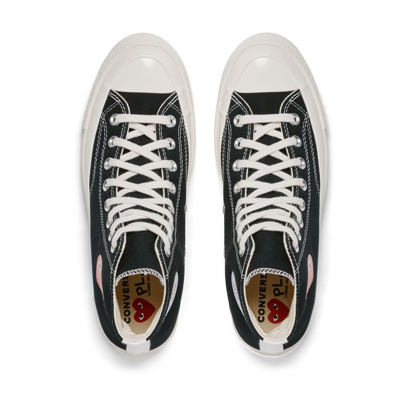 Comme Des Garcons x Converse Play Chuck 70 Sneakers