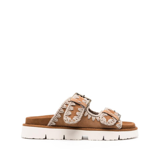 Mou Sandals Leather Brown SW461005ACOG-P25