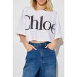 Chloé Chloè T-shirts and Polos White CH24AJH09183101-AI25