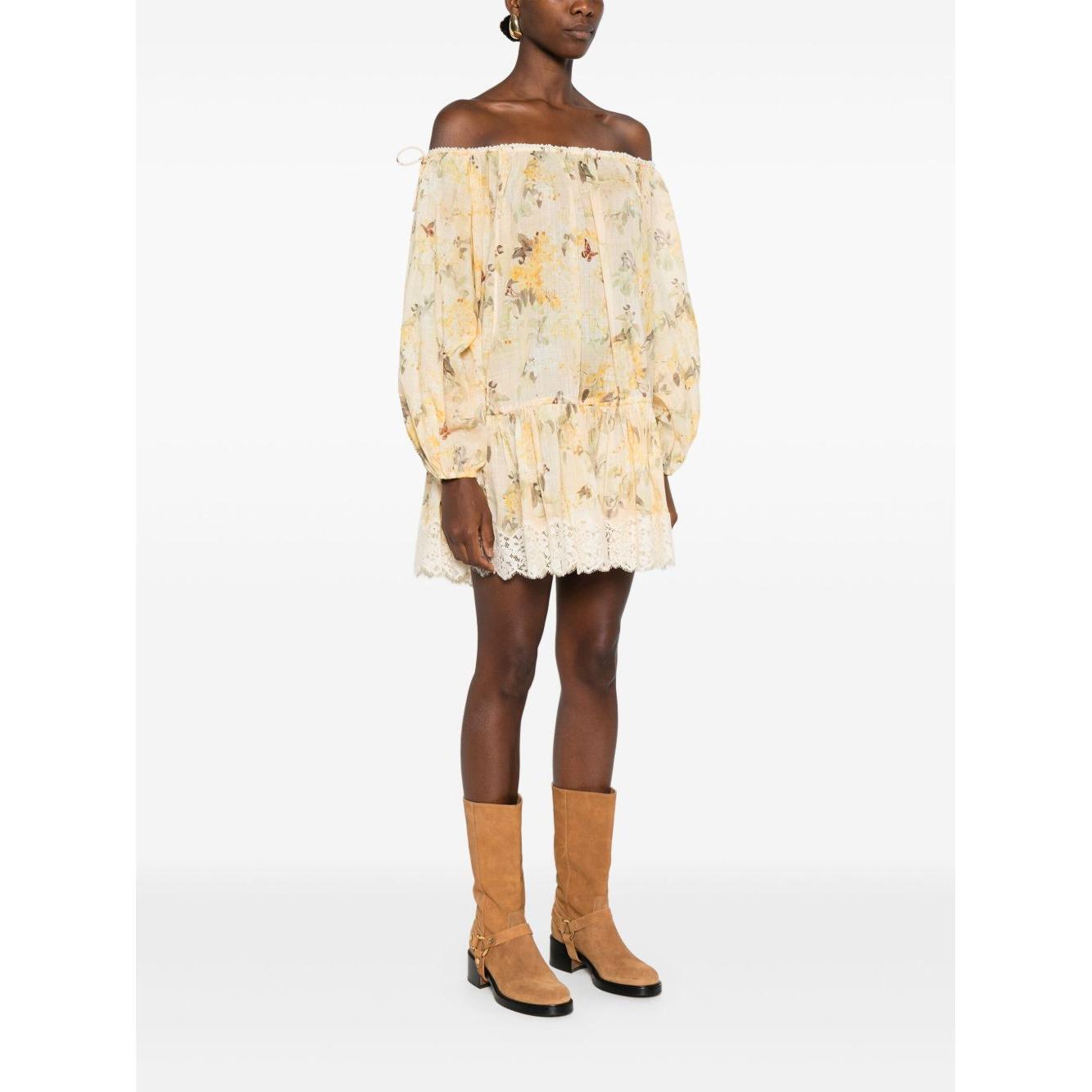 Zimmermann Dresses Yellow 3214DSS255YLWBOTFLO-AI25