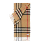 Burberry Check cashmere scarf
