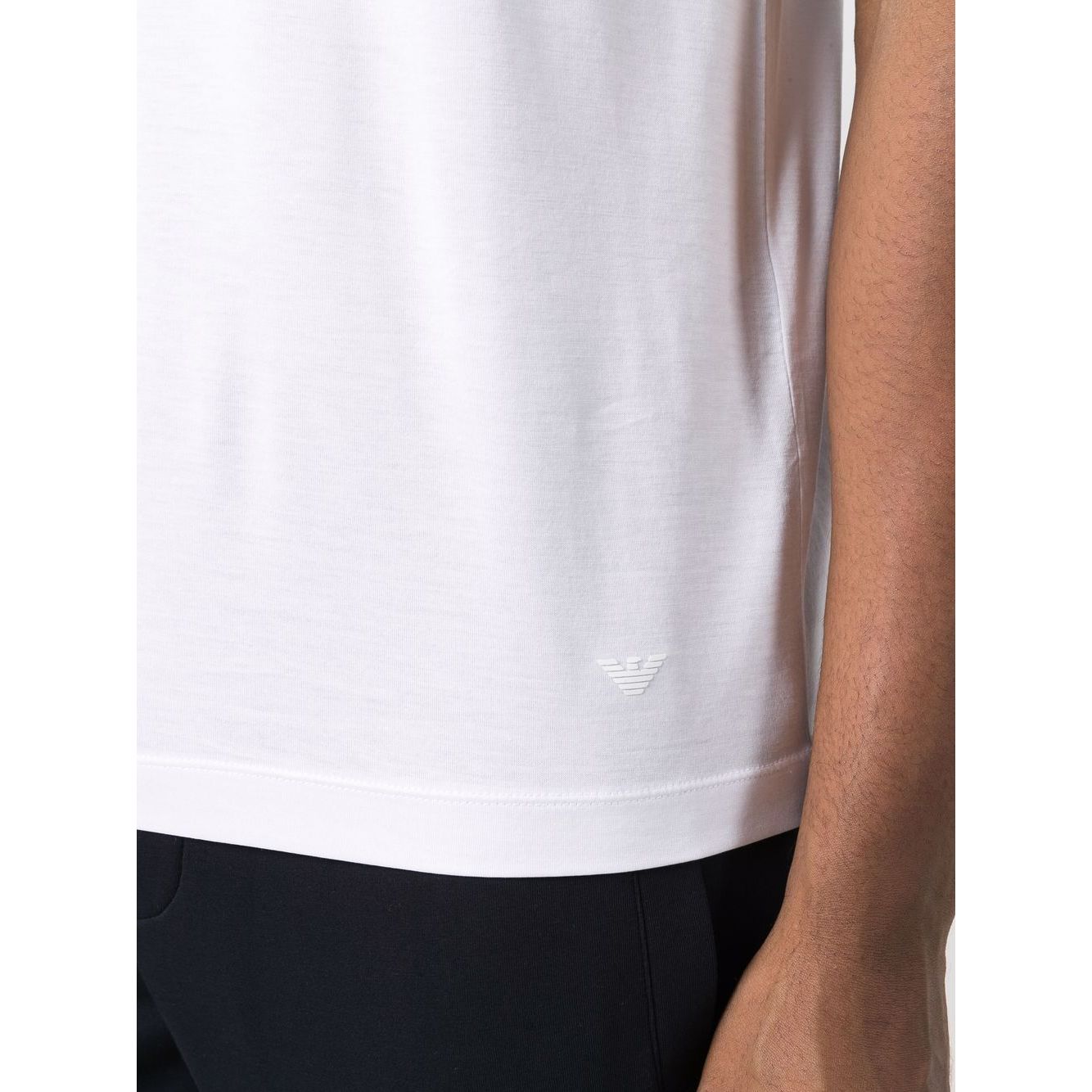 Emporio Armani T-shirts and Polos White