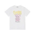 GANNI T-shirts and Polos White T4289151-AI25