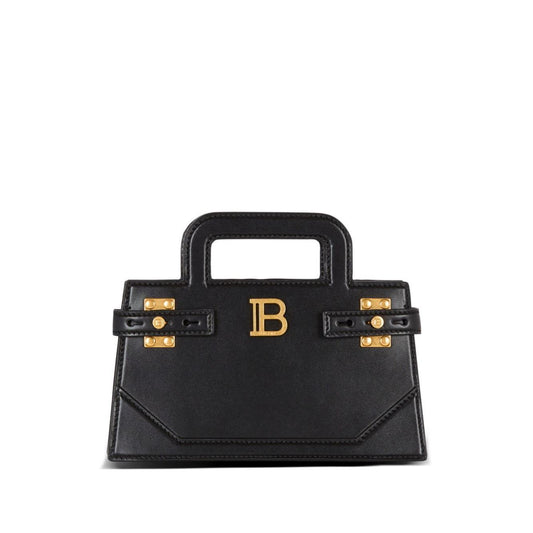 Balmain B-Buzz small leather handbag