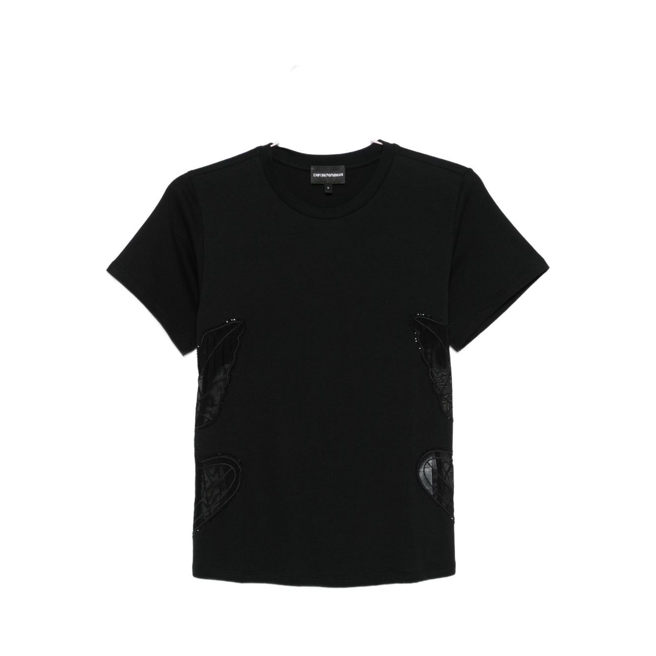 Emporio Armani T-shirts and Polos Black