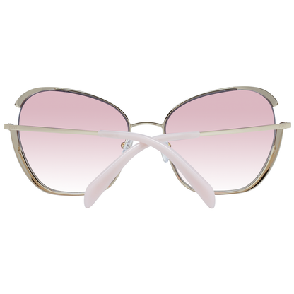 Emilio Pucci Gold Metal Sunglasses