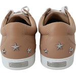 Jimmy Choo Powder Pink Nappa Leather Sneakers 194611096566