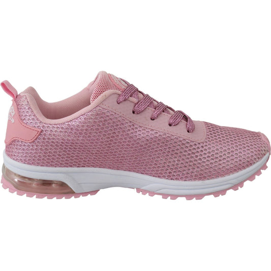 Plein Sport Chic Powder Pink High-Craft Sneakers 4059623082371
