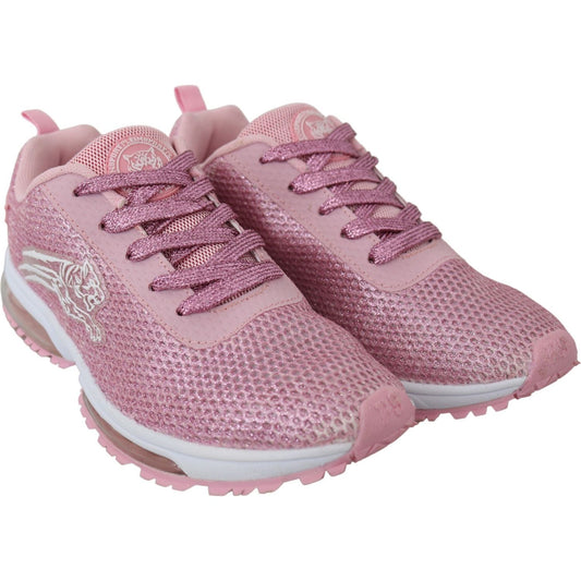 Plein Sport Chic Powder Pink High-Craft Sneakers 4059623082371