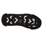 Dolce & Gabbana Black Gray Fabric Lace Up NS1 Sneakers Shoes