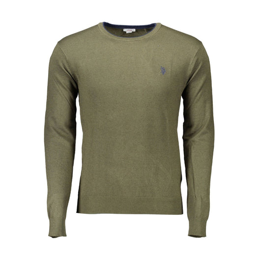U.S. POLO ASSN. Green Wool Men Sweater