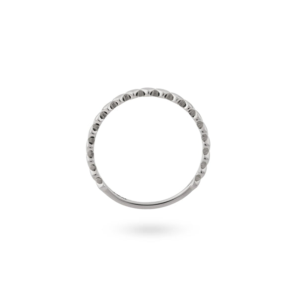 24KAE JEWELS JEWELRY Mod. 12418S/52 silver ring with intricate design