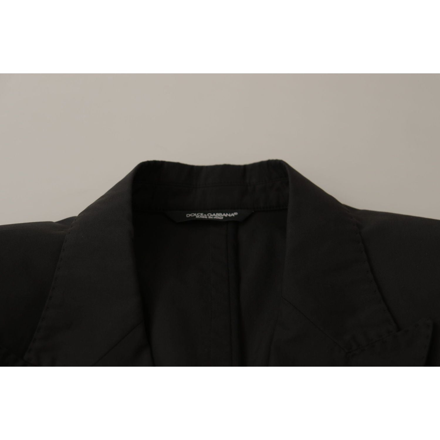 Dolce & Gabbana Black Single Breasted TAORMINA Breasted Blazer