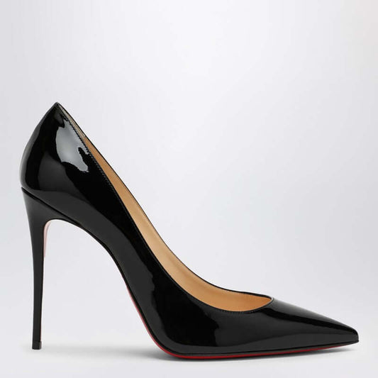 Christian Louboutin Black patent leather decollette 3191411LE/R_LOUBO-BK01_500