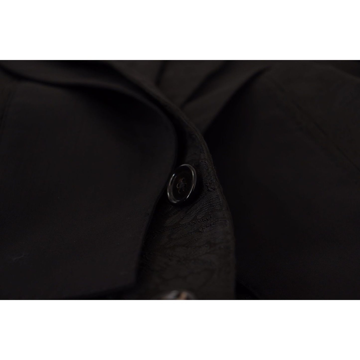 Dolce & Gabbana Black Polyester Formal 2 Piece MARTINI Suit