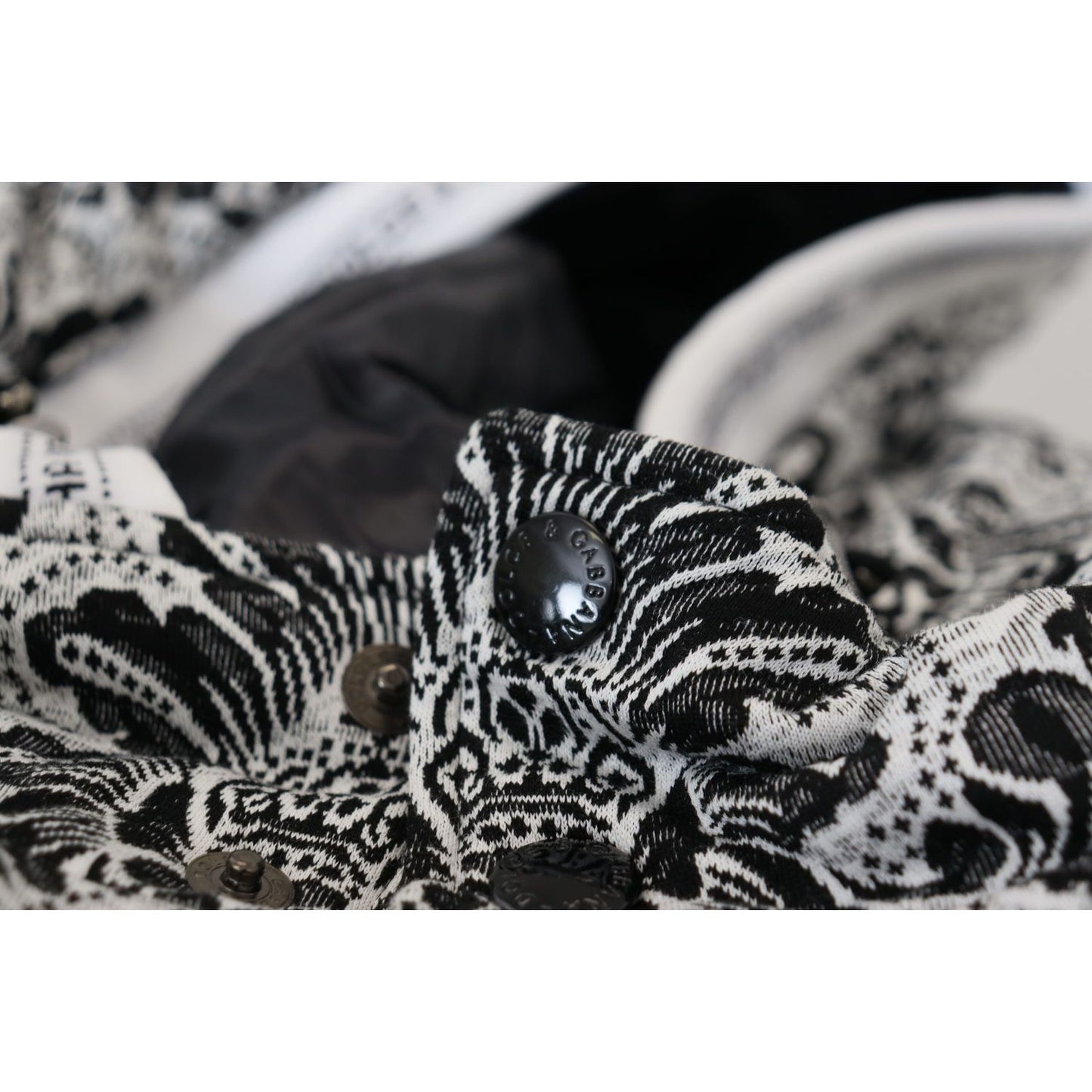 Dolce & Gabbana White Floral Whole Head Wrap One Size Cotton Hat