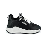 Versace Elegant Monochrome Leather Sneakers 8054712372964