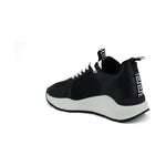 Versace Elegant Monochrome Leather Sneakers 8054712372964