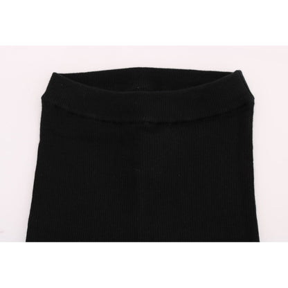 Dolce & Gabbana Black Slim Fit Women Cashmere Pants