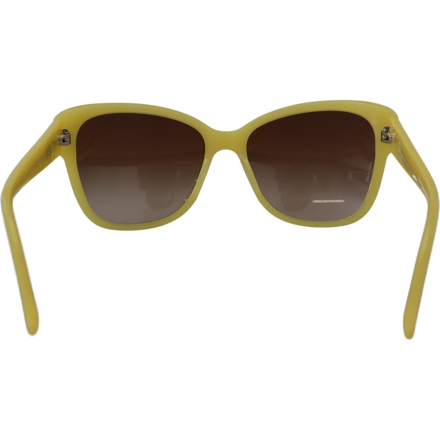 Dolce & Gabbana Yellow Acetate Frame Stars Embellishment DG4124 Sunglasses