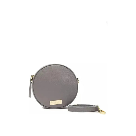 Pompei Donatella Gray Leather Women Crossbody PO-5816