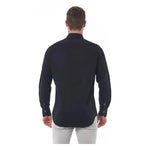 Bagutta Black Cotton Men Shirt BA-21003-IT44 | XS