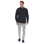 Bagutta Black Cotton Men Shirt BA-21003-IT44 | XS
