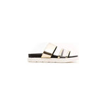 Péché Originel Gold Polyethylene Women Sandal Péché Originel White Smoke