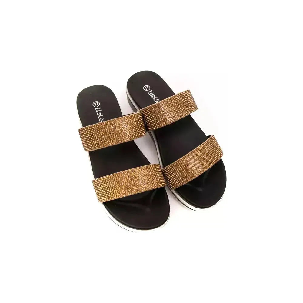 Péché Originel Beige Textile Women Sandal PC-18722-EU36/US6