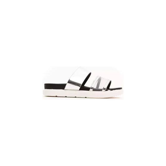 Péché Originel Silver Polyethylene Women Sandal PC-18724-EU36/US6