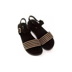 Péché Originel Gold Textile Women Sandal PÉOR-18727-EU35/US5