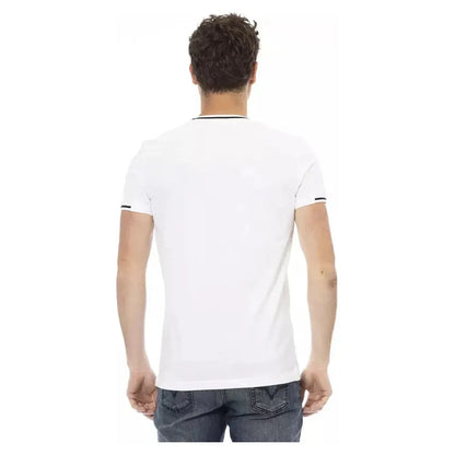 Trussardi Action White Cotton Men's T-Shirt