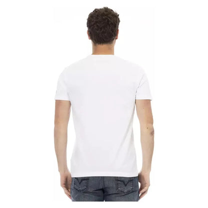 Trussardi Action White Cotton T-Shirt