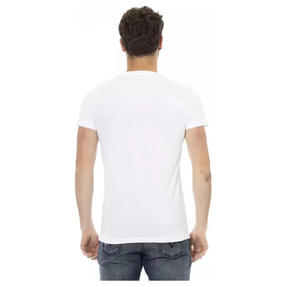 Trussardi Action White Cotton Men's T-Shirt