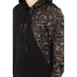 Automobili Lamborghini Black Cotton Men's Hooded Sweater AU-22630-S