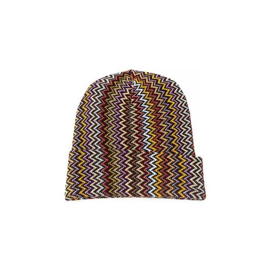 Missoni Multicolor Wool Men Hat MI-22440-UNI
